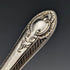 Around 1900 British antique silver plated cutlery 12 pair set in wooden box Walker & Hall